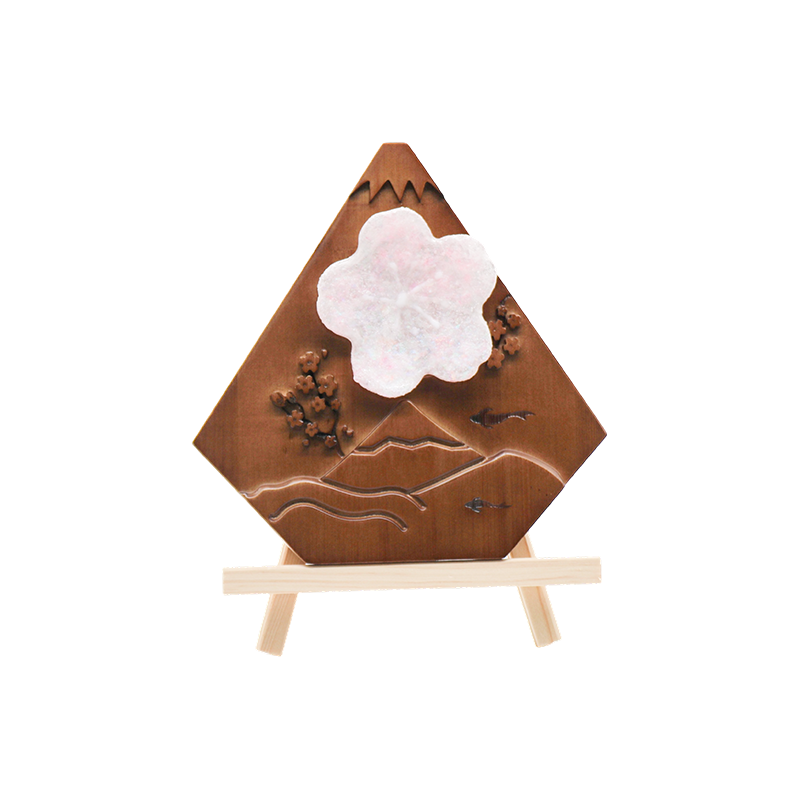 Japonská stolní dřevěná umělecká lampa Maihui-Wooden snow peak